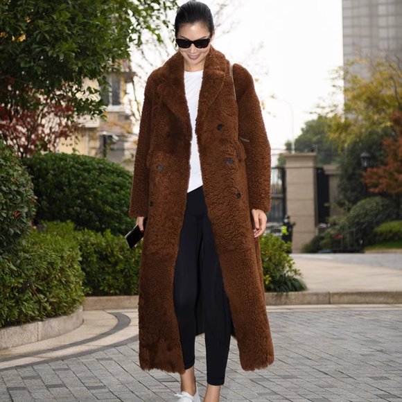AmandaX Jackets & Blazers - AmandaX 100% Turkish Imported 'Icelandic Wrap' Sheepskin Fur Outerwear S